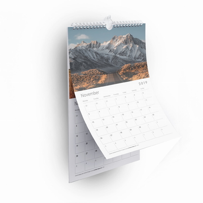 تقویم های دیواری ماهانه 365 روزه سفارشی Desk Advent Calendar