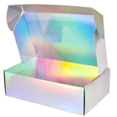 جعبه پستی سفارشی لیزری جعبه کفش تخته کارت رنگی CMYK