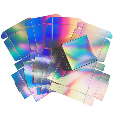 جعبه پستی سفارشی لیزری جعبه کفش تخته کارت رنگی CMYK