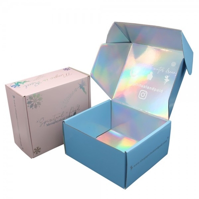 جعبه پستی سفارشی لیزری جعبه کفش تخته کارت رنگی CMYK