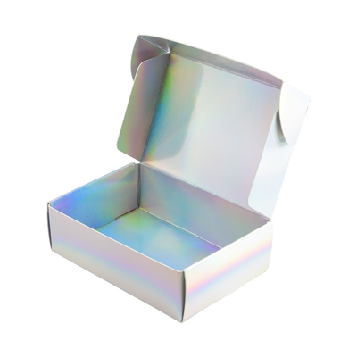 جعبه پستی سفارشی لیزری جعبه کفش تخته کارت رنگی CMYK