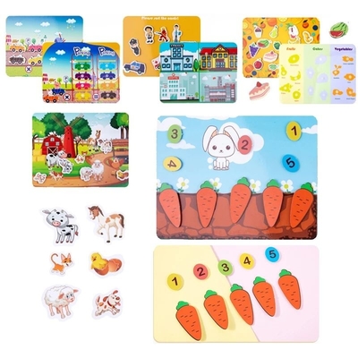 Sedex Mate Art Paper مونته سوری کتاب آرام کتاب خمیر اسباب بازی کودکان