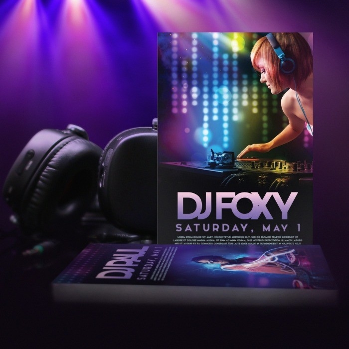 بروشور A3 To A6 Club Plyer Printing PMS Color Party Flyers Printing